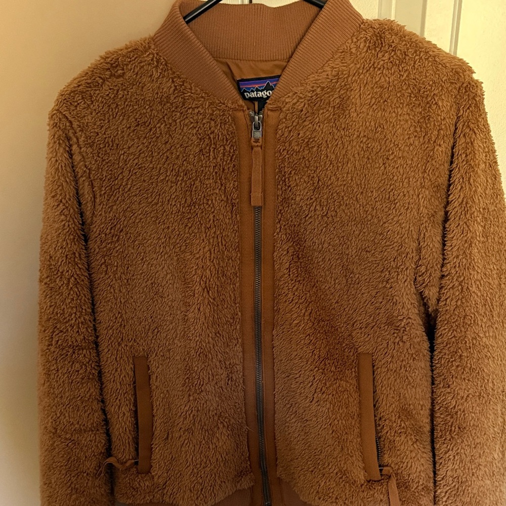 Patagonia Brown Teddy Jacket
